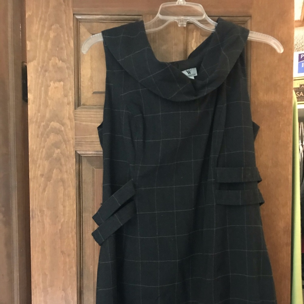 Worthington Knee Length Stripe Dress Size 14